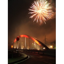 Ponte Santa Lucia - Fuochi d'artificio