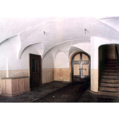 Androne d'ingresso di casa Tassi