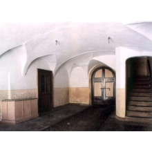 Androne d'ingresso di casa Tassi