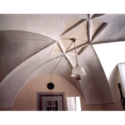 Soffitto in casa Tassi