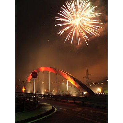 Ponte Santa Lucia - Fuochi d'artificio